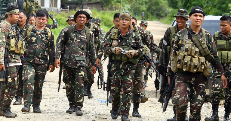 عناصر من داعش في الفلبين
