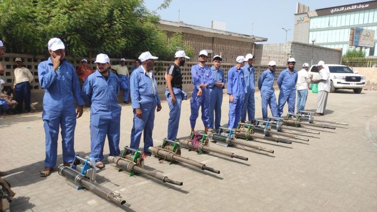 حملات لمواجهة تفشي الأمراض باليمن