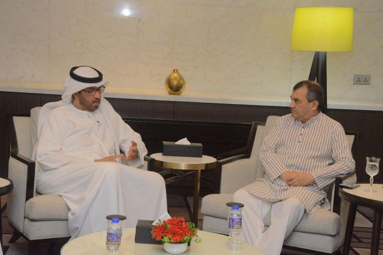 الرئيس المعيَّن لـCOP28 ورئيسة وزراء بنغلاديش