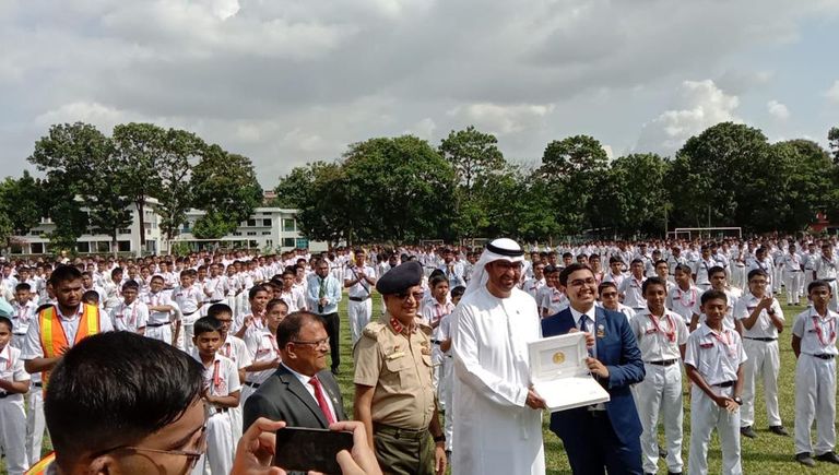 الرئيس المعيَّن لـCOP28 ورئيسة وزراء بنغلاديش