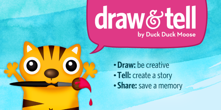 تطبيق Draw and Tell HD