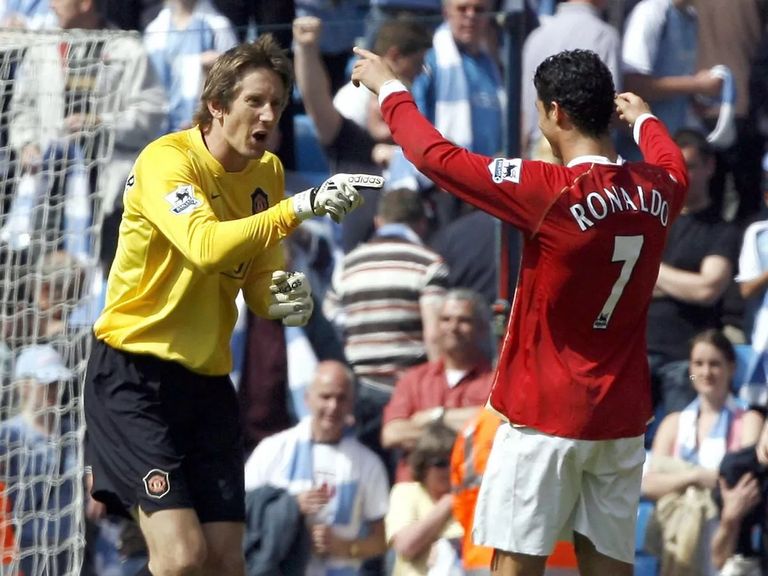 فان دير سار ورونالدو كريستيانو رونالدو ضد محمد الشناوي