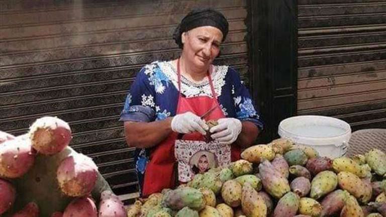 الراحلة هدى الشرقاوي أشهر بائعة تين في بنها