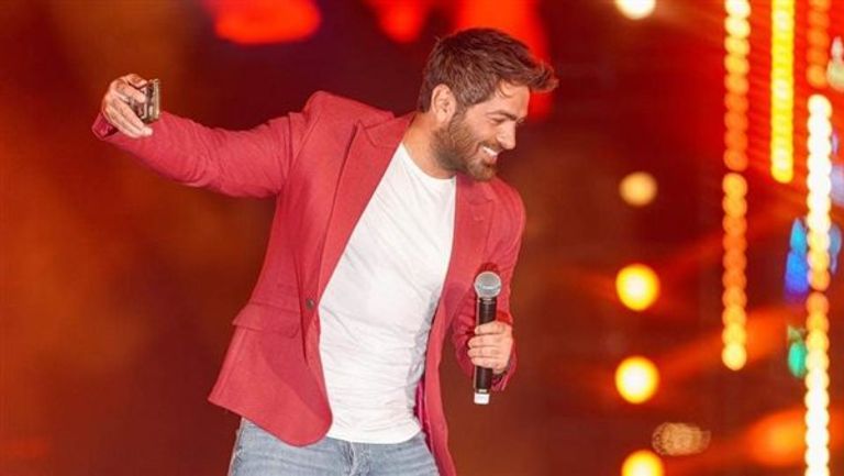 النجم المصري تامر حسني - أرشيفية