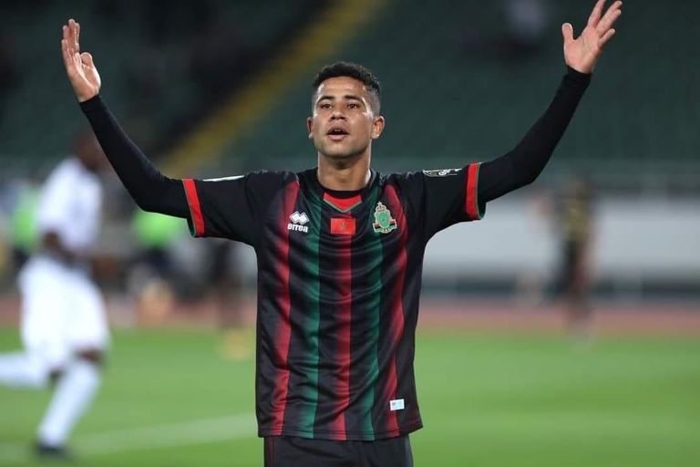 رضا سليم لاعب الجيش الملكي الأهلي المصري