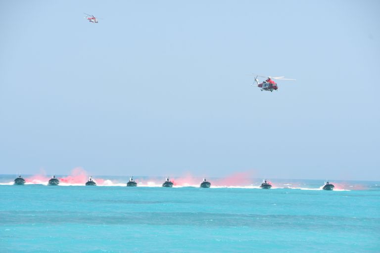 جانب من العرض الجوي المصري الإماراتي - المتحدث العسكري المصري