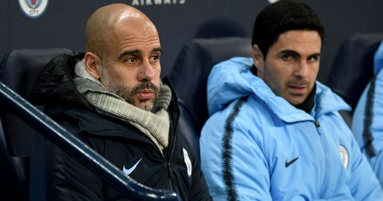 أرتيتا وبيب - مان سيتي