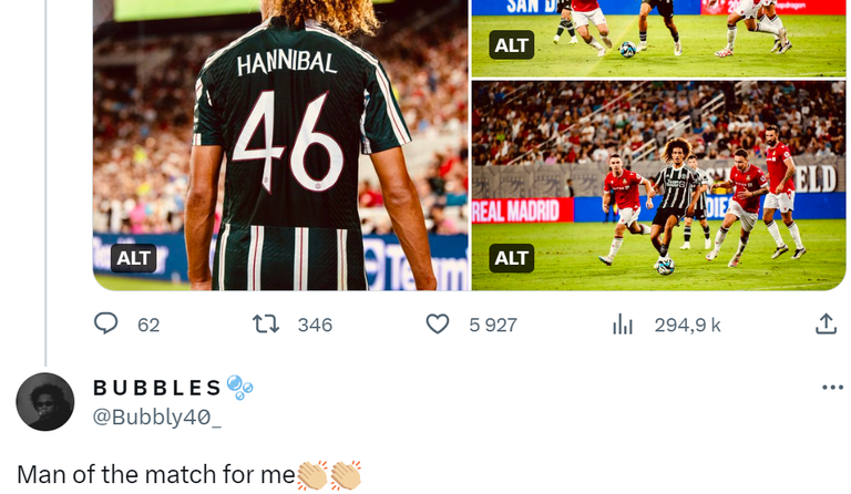 حنبعل المجبري موهبة مانشستر يونايتد