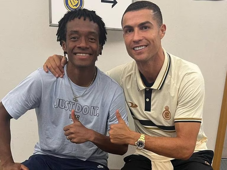 رونالدو وكوادرادو خوان كوادرادو وكريستيانو رونالدو