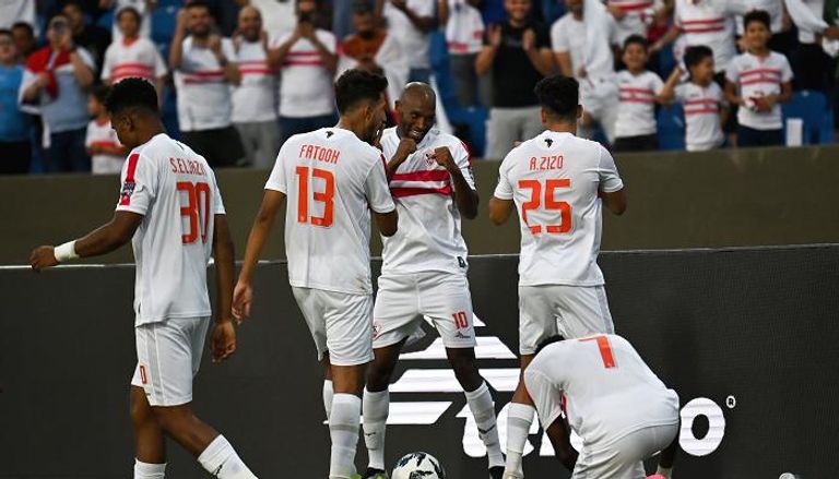 من مباراة الزمالك واتحاد المنستيري