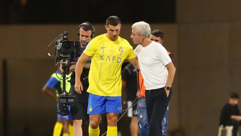 لويس كاسترو وكريستيانو رونالدو - النصر السعودي