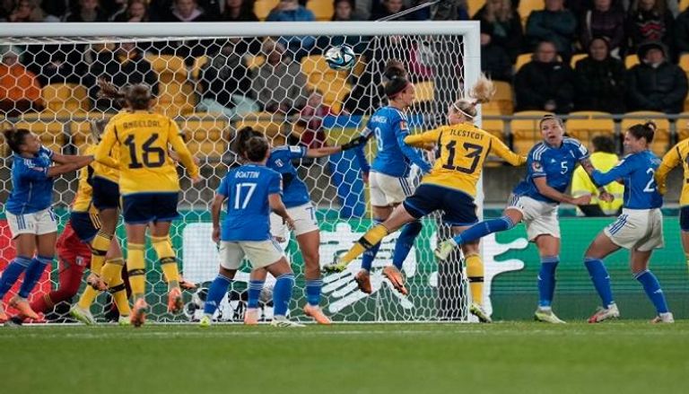 منتخب السويد ضد إيطاليا في كأس العالم للسيدات 2023