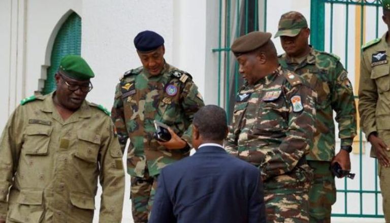 قيادات المجلس العسكري في النيجر 