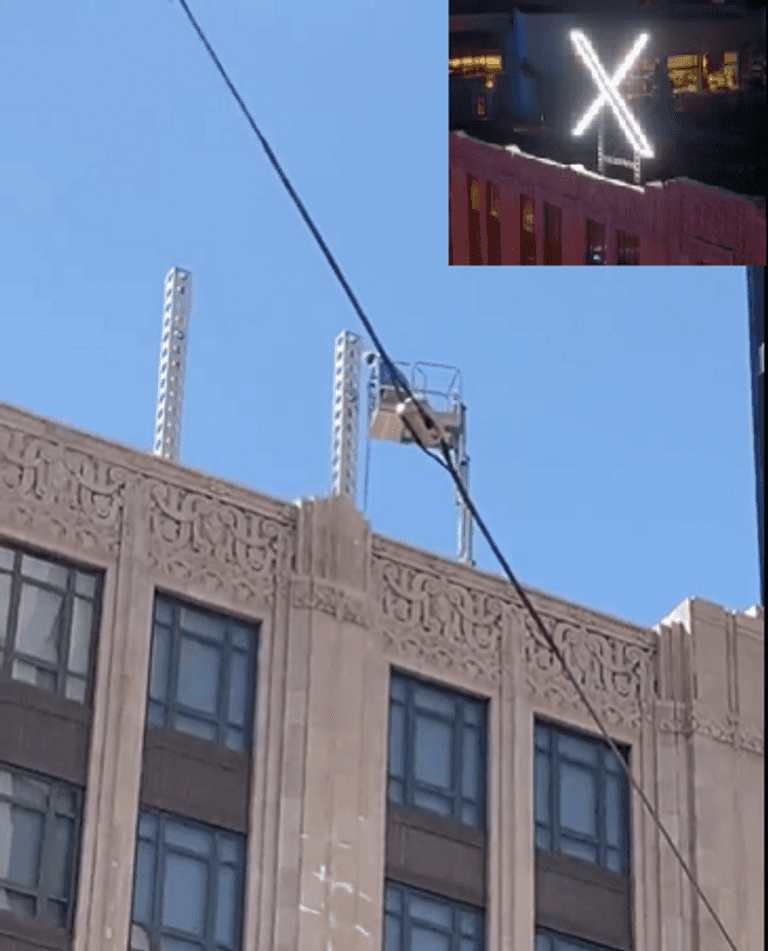 علامة منصة إكس (تويتر سابقا)