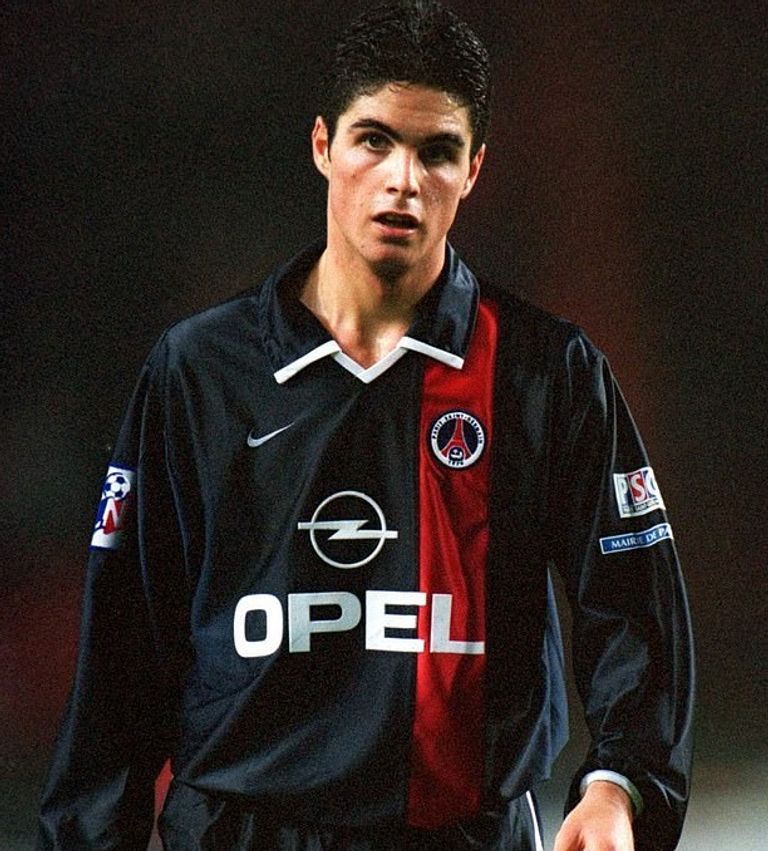 مايكل أرتيتا ليونيل ميسي ونيمار دا سيلفا