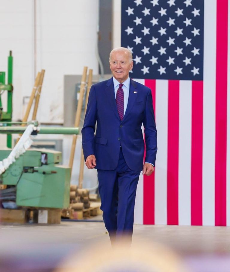 إحدى صور بايدن وترامب المعدلة