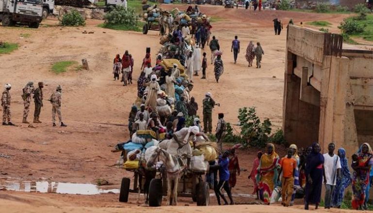 نزوح جماعي من دارفور على خلفية احتدام الصراع في السودان