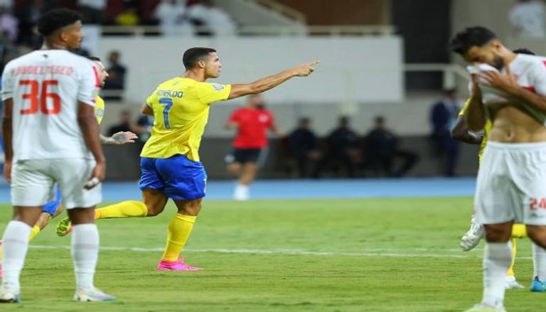 النصر يتعادل مع الزمالك 1-1