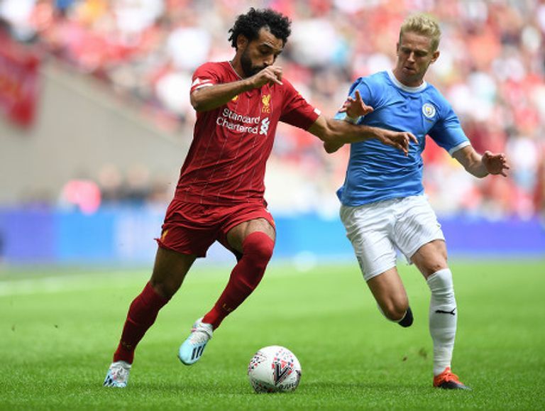 زينتشينكو ومحمد صلاح محمد صلاح ورياض محرز