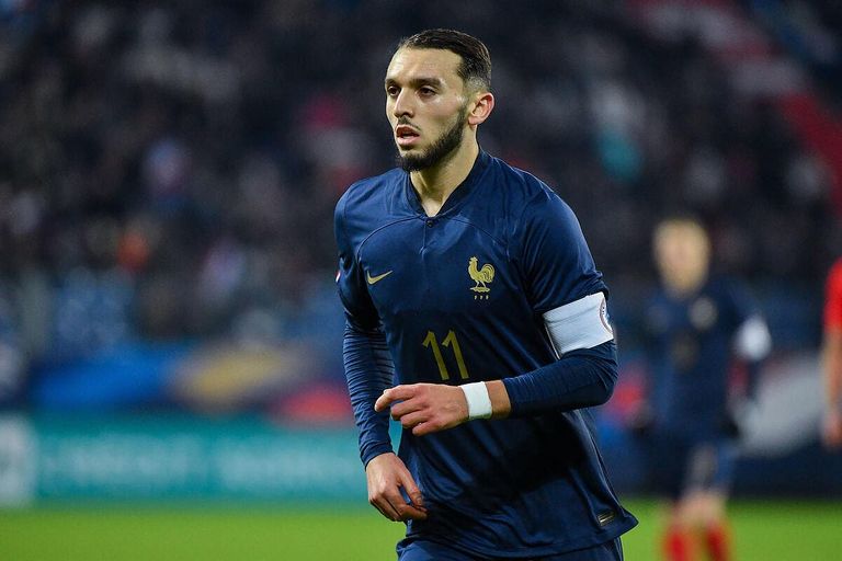 أمين غويري أمين غويري مهاجم رين الفرنسي