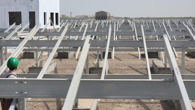 جانب من المشروع