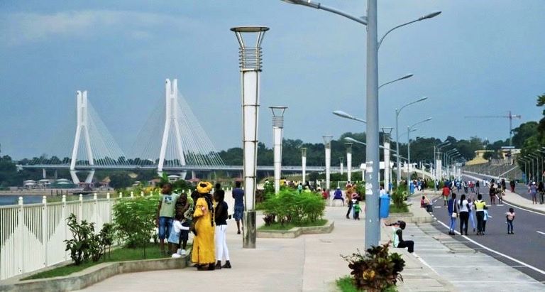 الكورنيش إحدى أفضل أماكن السياحة في برازافيل السياحة في برازافيل