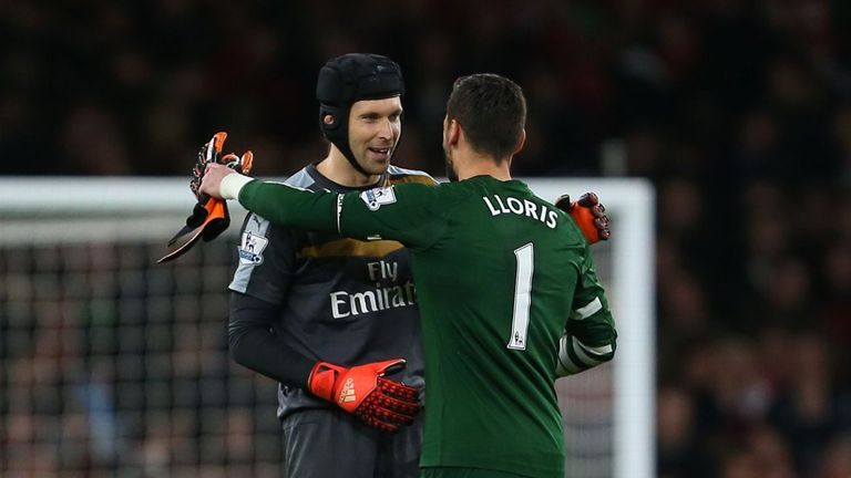 هوغو لوريس وبيتر تشيك الدوري الإنجليزي