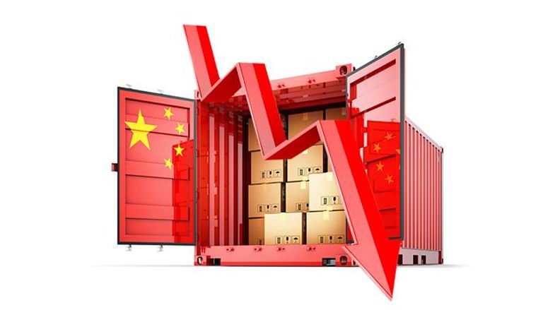 الصين تسجل أكبر تراجع في صادراتها منذ 2020