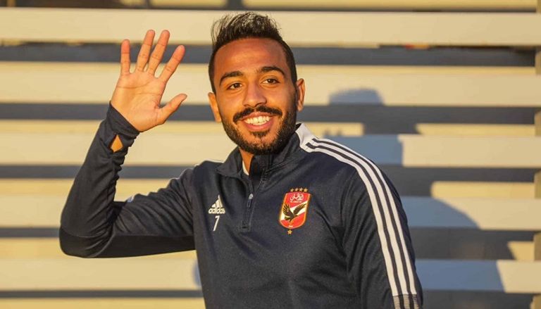 محمود عبدالمنعم "كهربا" لاعب الأهلي محمود عبدالمنعم "كهربا" لاعب الأهلي