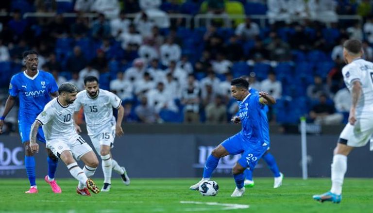 من مباراة الهلال والشباب - البطولة العربية 2023