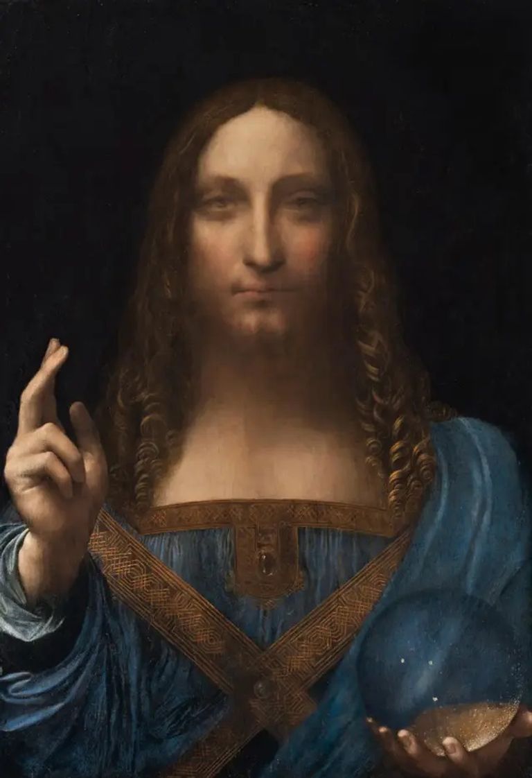 لوحة  Salvator Mundi