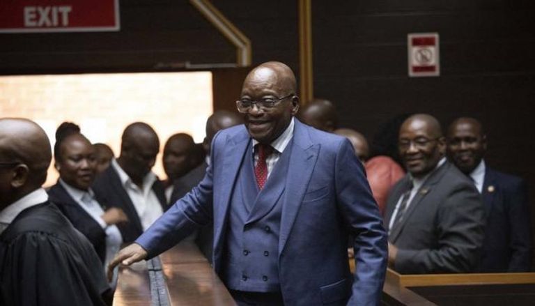 جاكوب زوما رئيس جنوب أفريقيا السابق