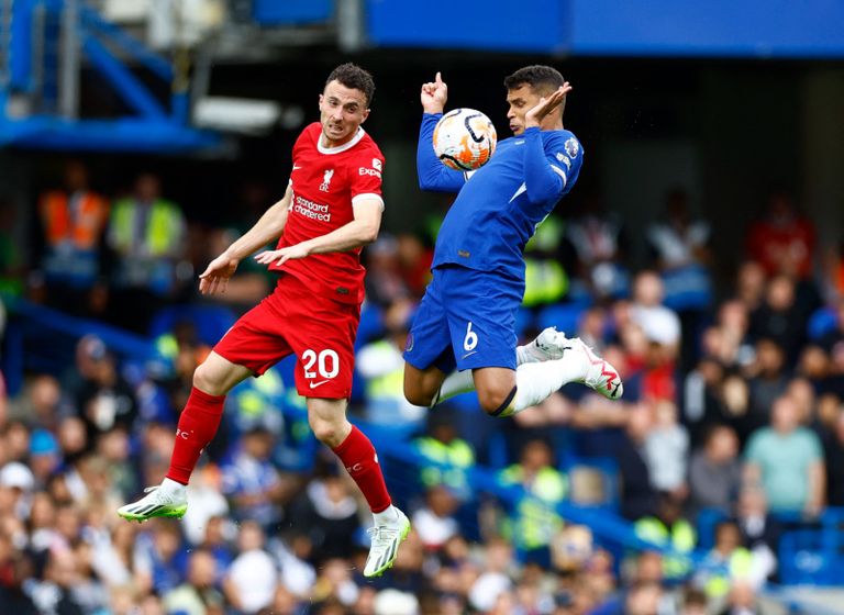 من مباراة تشيلسي وليفربول في الدوري الإنجليزي
