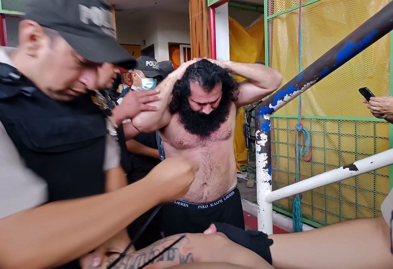 جانب من الجنود المشاركين بعملية الاقتحام