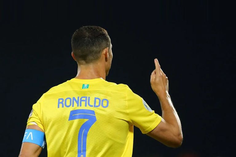 كريستيانو رونالدو نجم النصر السعودي