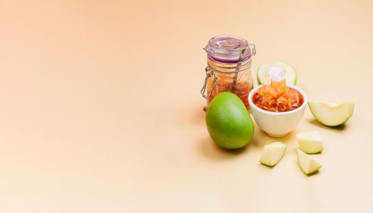 طريقة تحضير مخلل المانجو