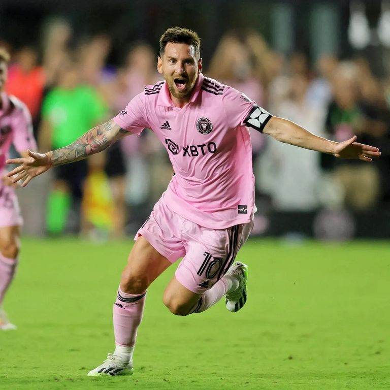 ليونيل ميسي نجم إنتر ميامي الأمريكي