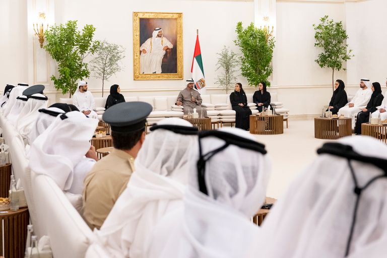 الشيخ محمد بن زايد آل نهيان رئيس دولة الإمارات