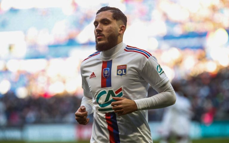 ريان شرقي ريان شرقي لاعب أولمبيك ليون الفرنسي