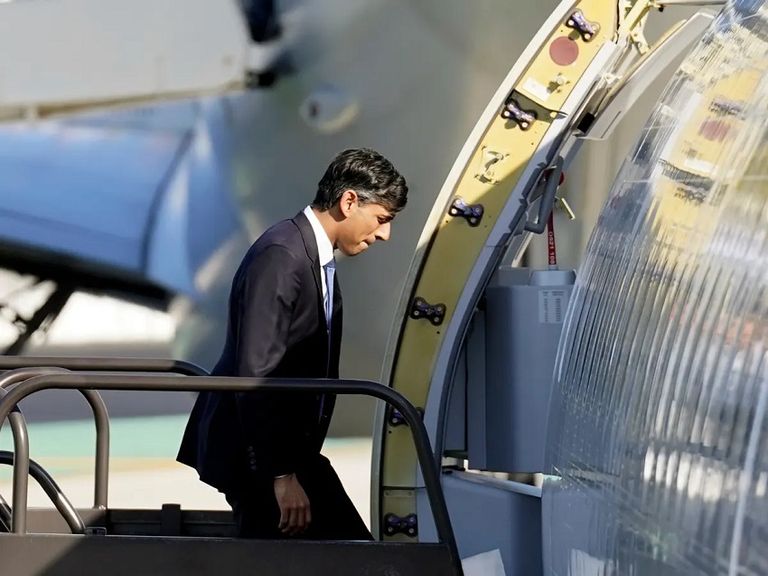 رئيس الوزراء البريطاني ريشي سوناك