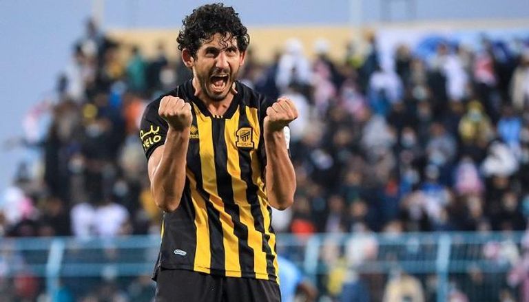 أحمد حجازي بقميص الاتحاد السعودي