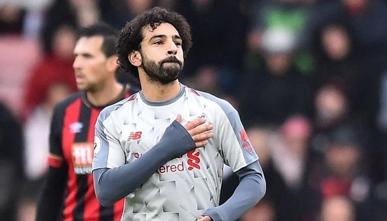 محمد صلاح في مباراة ليفربول وبورنموث - أرشيفية