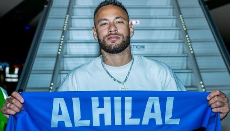 نيمار دا سيلفا لاعب الهلال السعودي كريستيانو رونالدو نجم النصر السعودي