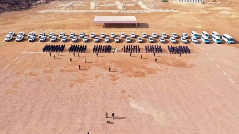 جانب من الدعم والتدريب الإماراتي لشرطة عدن