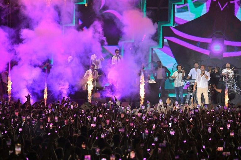 عمرو دياب في حفل بيروت