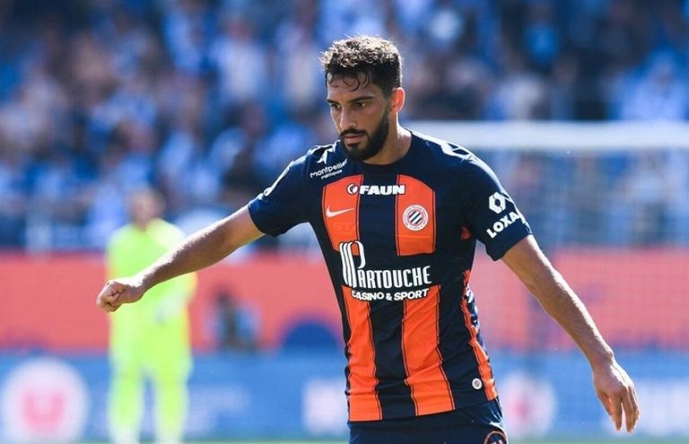 موسى التعمري لاعب مونبلييه الفرنسي