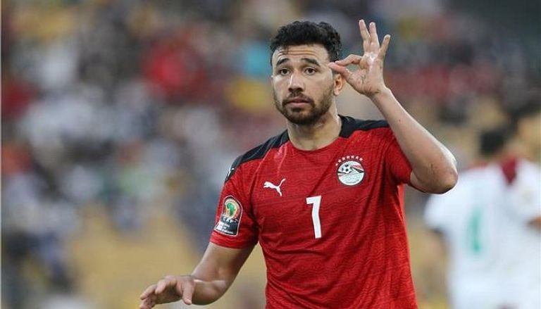 محمود حسن تريزيغيه نجم منتخب مصر