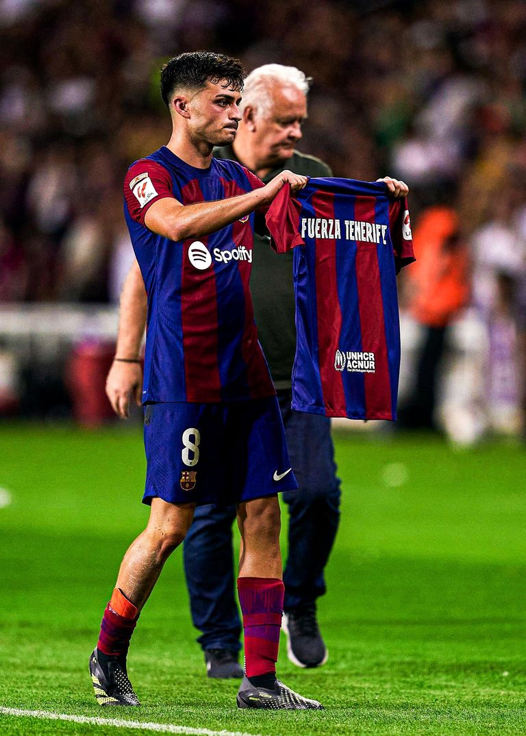 بيدري  احتفال بيدري بهدفه في مرمى قادش