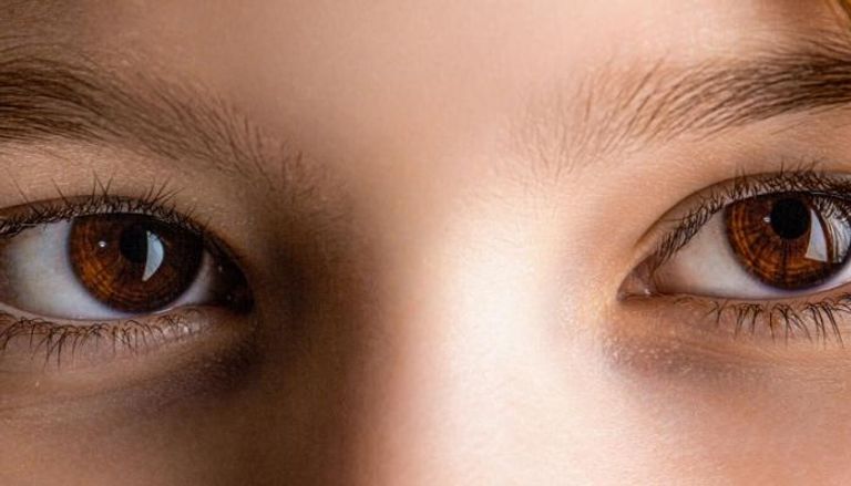 عيون طفلة - صورة تعبيرية