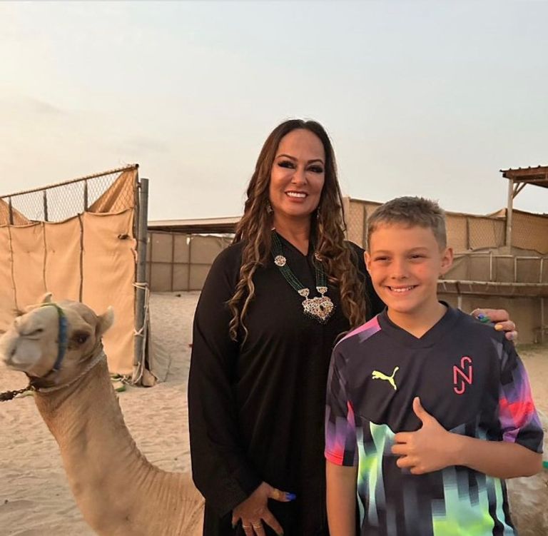 والدة اللاعب البرازيلي نيمار دا سيلفا